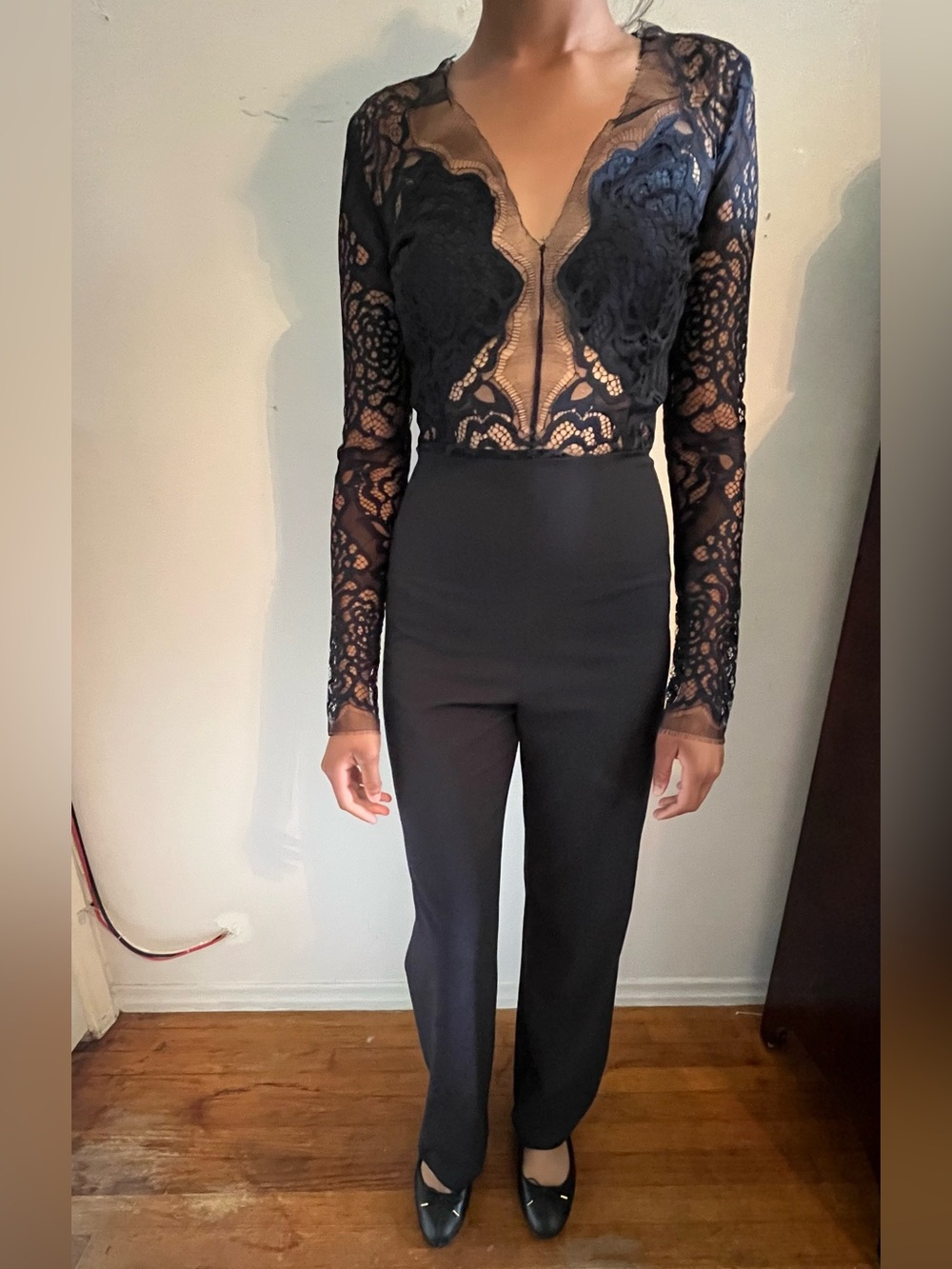 Michelle Mason lace Black  jumper